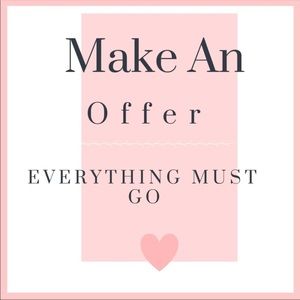 Reasonable offers accepted!!